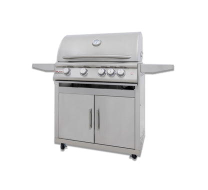 Blaze Grills Marine Grade Premium LTE+ 32-Inch 4-Burner Built-In Gas Grill (Cart, Sold Separately) - BLZ-4LTE3MG-NG