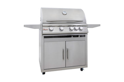 Blaze Grills Marine Grade Premium LTE+ 32-Inch 4-Burner Built-In Gas Grill (Cart, Sold Separately) - BLZ-4LTE3MG-NG