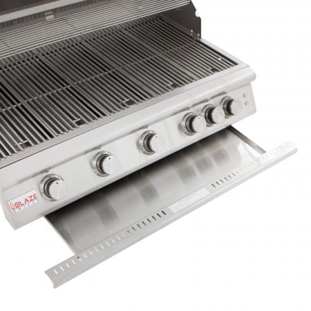 Blaze Grills 40-Inch 5-Burner LTE Gas Grill with Rear Burner and Built-in Lighting System - BLZ-5LTE2-NG