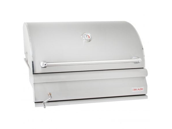 Blaze Grills 32-Inch Built-In Stainless Steel Charcoal Grill - BLZ-4-CHAR