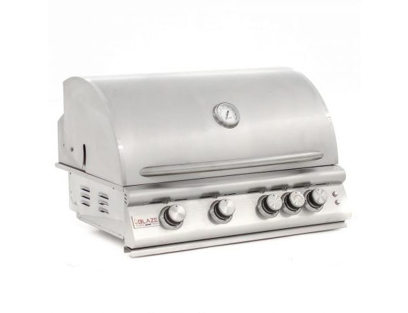 Blaze Grills Marine Grade Premium LTE 32-Inch 4-Burner Built-In Gas Grill - BLZ-4LTE2MG-NG