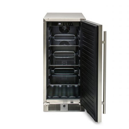 Blaze Grills 15-Inch 3.2 Cu. Ft. Outdoor Rated Compact Refrigerator-BLZ-SSRF-15