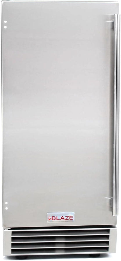 Blaze Grills 50 Lb. 15-Inch Outdoor Rated Ice Maker-BLZ-ICEMKR-50GR