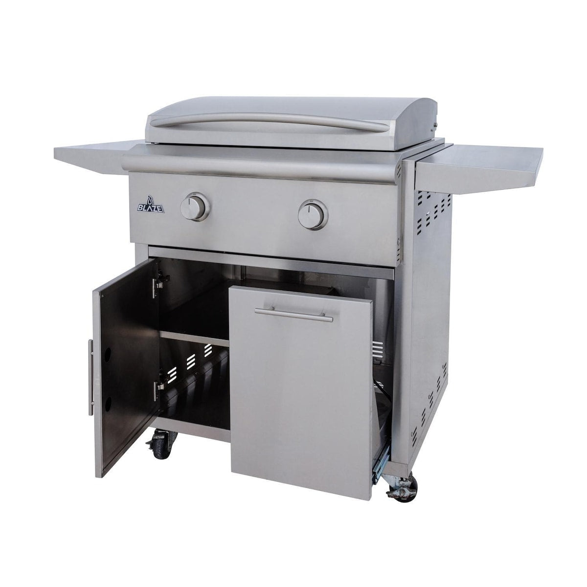 Blaze Grills LTE+ 30-Inch Gas Griddle Cart-BLZ-GRIDDLE-CART-SC2