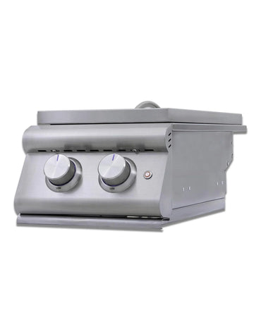 Blaze Grills Premium LTE+ Natural Gas Stainless Steel Double Side Burner-BLZ-SB2LTE3-NG