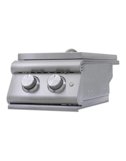 Blaze Grills Premium LTE+ Natural Gas Stainless Steel Double Side Burner-BLZ-SB2LTE3-NG