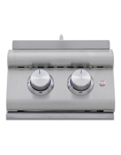 Blaze Grills Premium LTE+ Propane Gas Stainless Steel Double Side Burner-BLZ-SB2LTE3-LP
