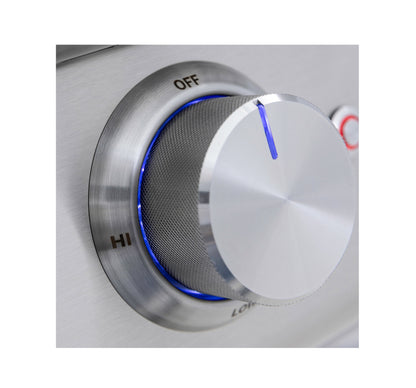 Blaze Grills 40-Inch 5-Burner Premium LTE+ Gas Grill with Rear Burner and Built-in Lighting System - BLZ-5LTE3-NG