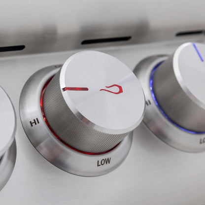 Blaze Grills 32-Inch 4-Burner Premium LTE+ Propane Gas Grill with Rear Burner and Built-in Lighting System - BLZ-4LTE3-LP