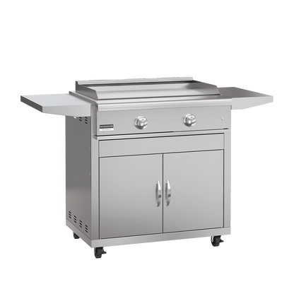 Broilmaster B-Series Built-In 32" Stainless Propane Gas Griddle Head - BSB322GP