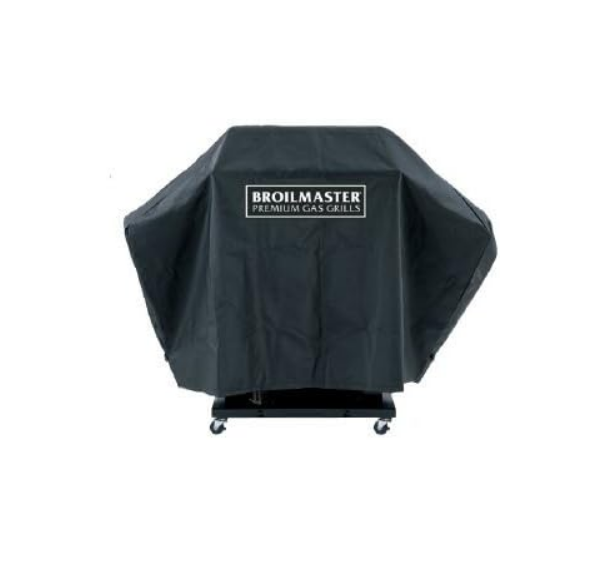 Broilmaster  Full Length Cover for Broilmaster grill w/2 Side Shelves, Black-DPA110-DPA110
