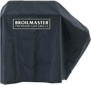 Broilmaster Full Length Cover for Broilmaster grill w/1 Side Shelf, Black-DPA109-DPA109