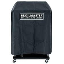 Broilmaster  Full Length Cover for Broilmaster grill without Side Shelves, Black-DPA8-DPA8