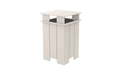 Ledge Lounger Mainstay Square Trash Bin (Available in 8 Resin Colors) - LL-MS-ITB-SQ-CD