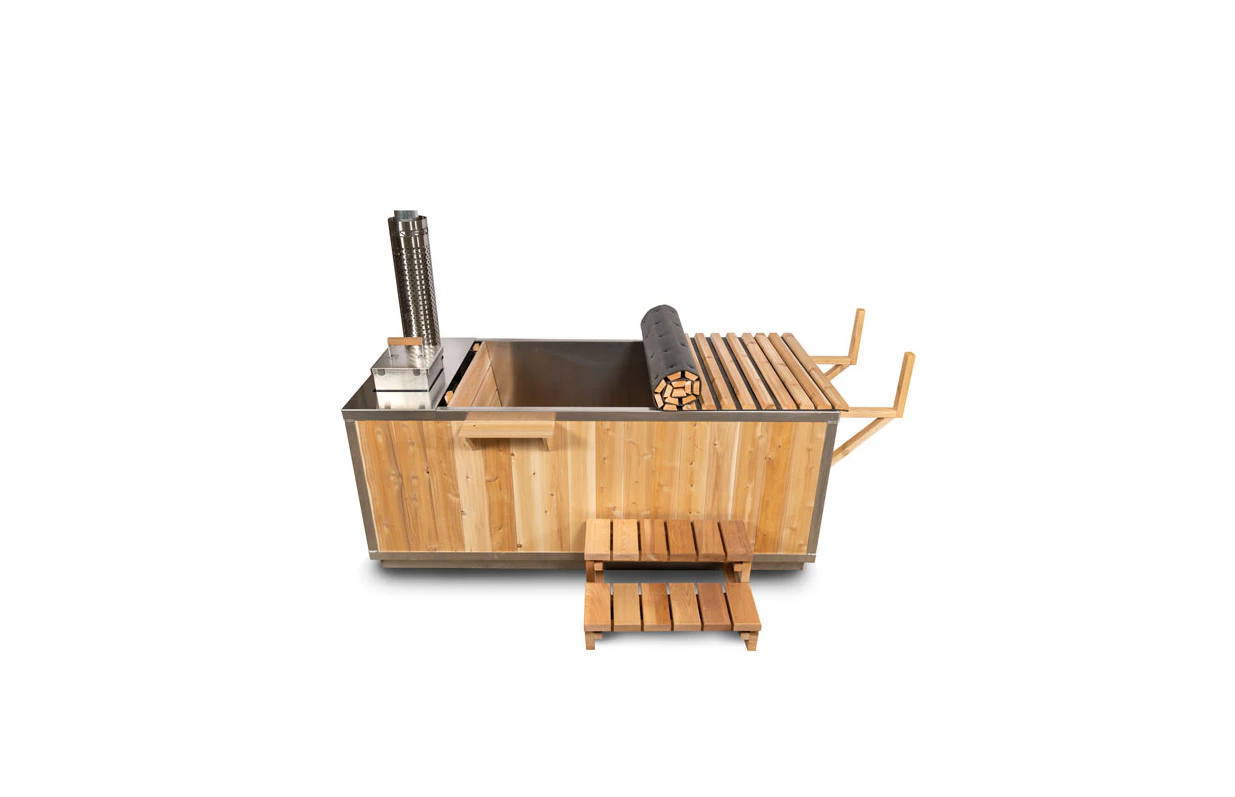 LeisureCraft Starlight Wood Burning Hot Tub - CT372W