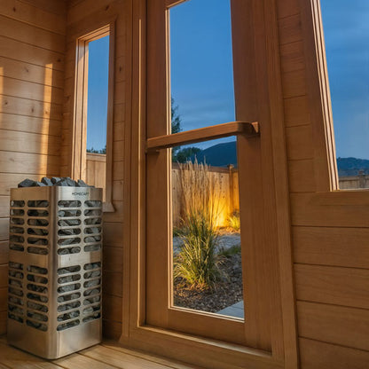 Leisurecraft CT Palmer Cabin Sauna (Electric Heated) - CTC68E