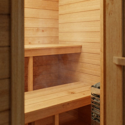 Leisurecraft CT Palmer Cabin Sauna (Electric Heated) - CTC68E