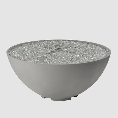 The Outdoor GreatRoom Company Natural Grey Cove Edge 42" Round Gas Fire Pit Bowl - CV-30E