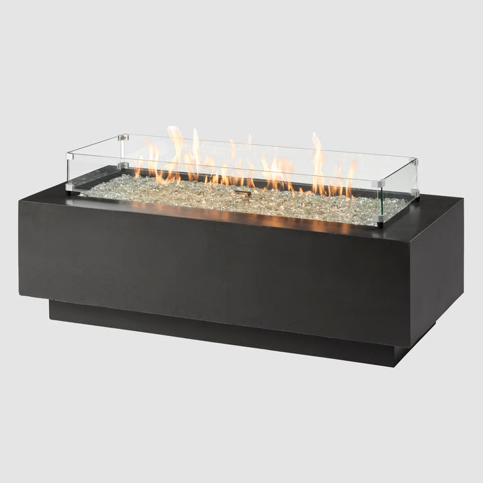 The Outdoor GreatRoom Company Midnight Mist Cove 54" Linear Gas Fire Table - CV-54MM