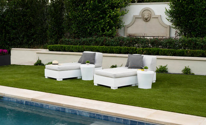 Ledge Lounger Affinity 2 Piece Sun Chair (Color Options Available) - LL-AF-S-2PSC-SET-CL-STD-T16