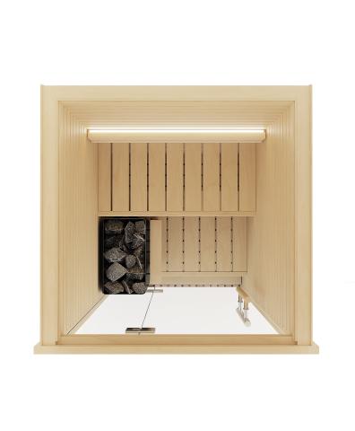 Image of Auroom Cala Glass Mini Sauna Kit DIY -  CALA-MINI-ASP-L