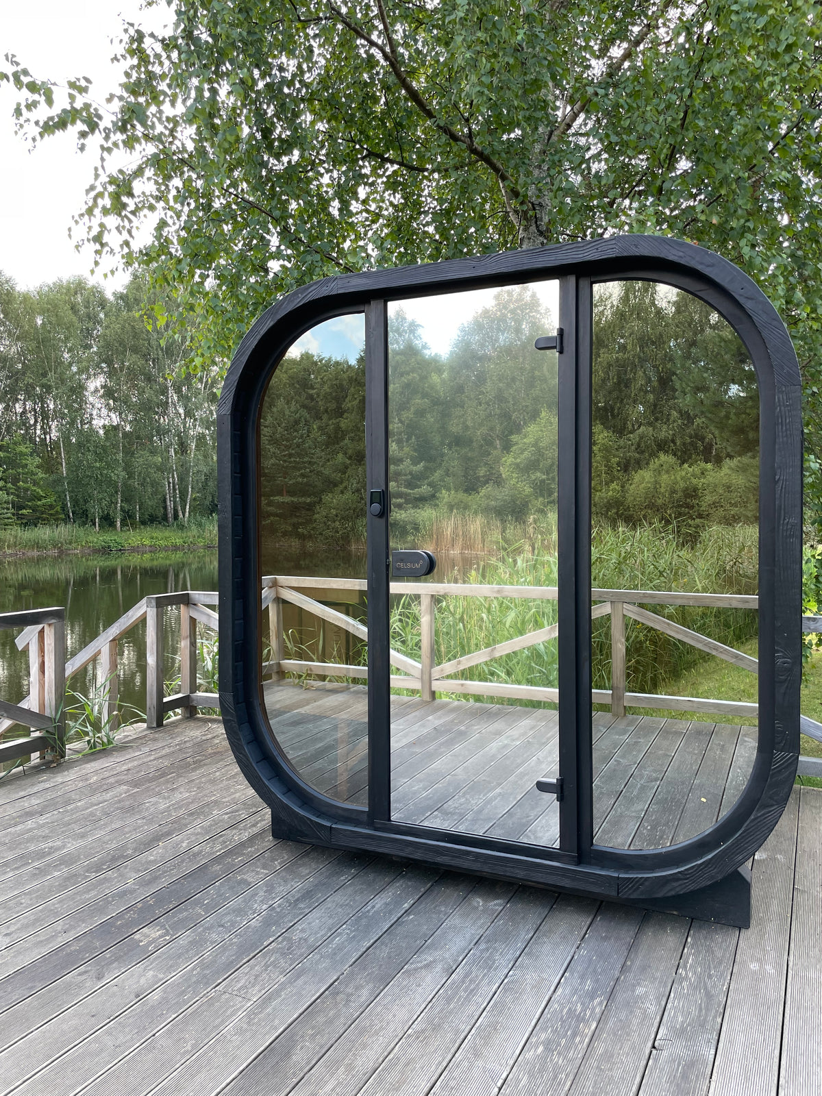 Celsium Ula Mini Outdoor Sauna – Thermowood