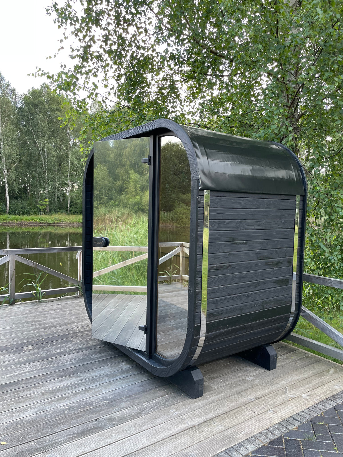 Celsium Ula Mini Outdoor Sauna – Thermowood