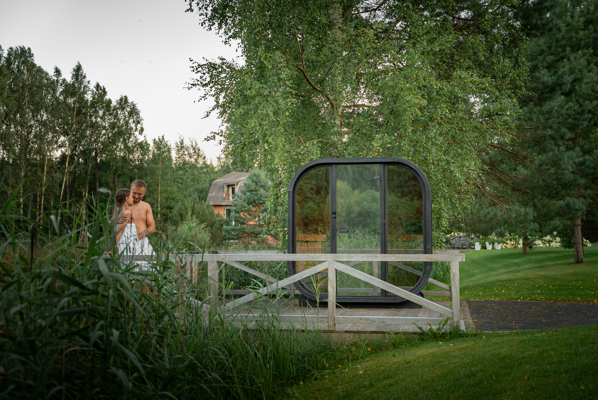 Celsium Ula Mini Outdoor Sauna – Thermowood