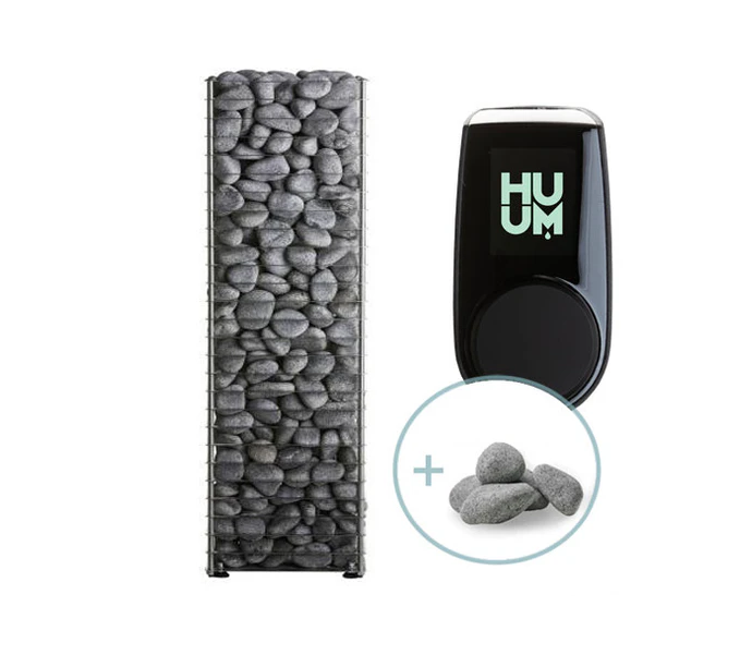 HUUM CLIFF Series 6kW Sauna Heater Package - CLIFF 6STU PKG