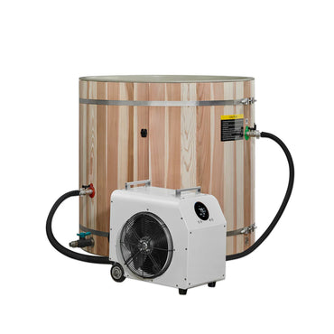 Golden Designs Saunas DCT Barrel - Plastic with Pacific Cedar Exterior-DCT-B-042-PLPC-34