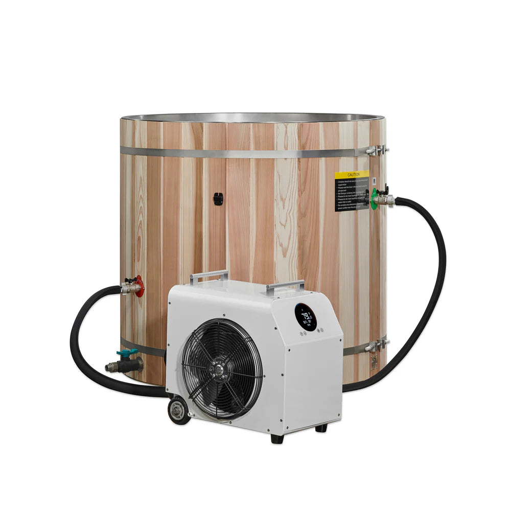 Dynamic Cold Therapy 304 Stainless Steel Barrel Cold Plunge