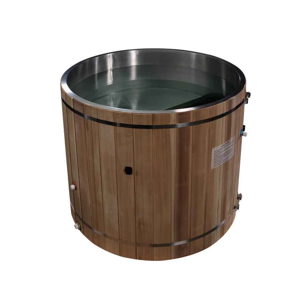 Dynamic Cold Therapy 304 Stainless Steel Barrel Cold Plunge