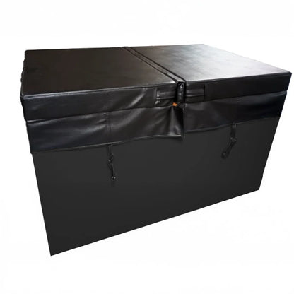 Golden Designs Saunas DCT "CUBOID" 4" Insulated Cover (Black)-DCT-S-050-CVR-F