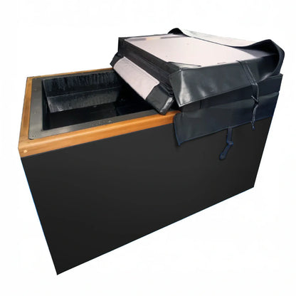 Golden Designs Saunas DCT "CUBOID" 4" Insulated Cover (Black)-DCT-S-050-CVR-F