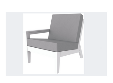 Seaside Casual DEX Modular Lounge Chair RIGHT - 142