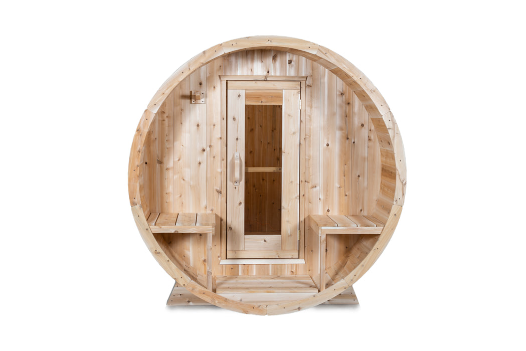 LeisureCraft Serenity Barrel Sauna - CTC2245W