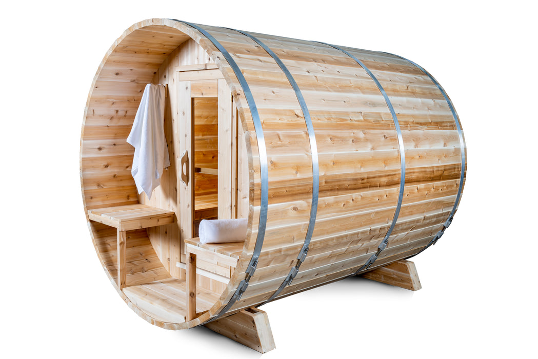 LeisureCraft Serenity Barrel Sauna - CTC2245W