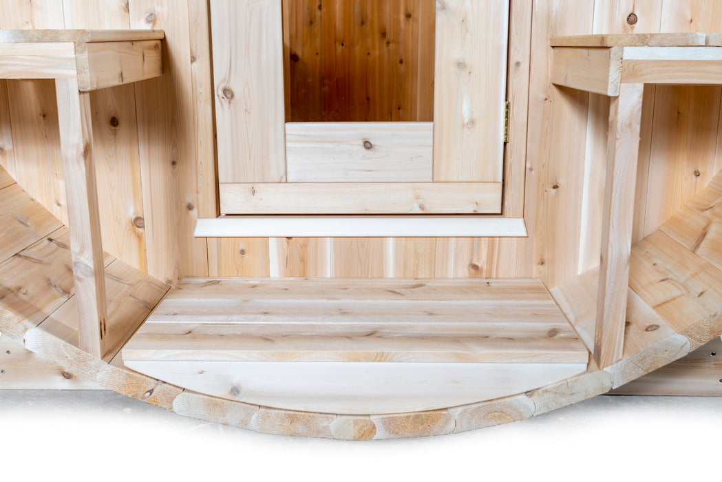 LeisureCraft Serenity Barrel Sauna - CTC2245W