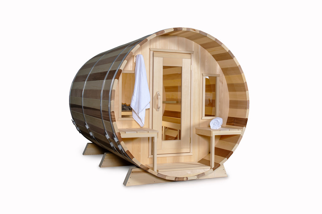 LeisureCraft Tranquility Barrel Sauna- CTC2345W