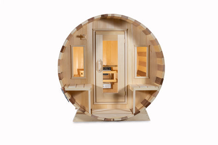 LeisureCraft Tranquility Barrel Sauna- CTC2345W