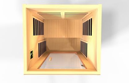 Dynamic Avila 1-2-Person Low EMF FAR Infrared Sauna