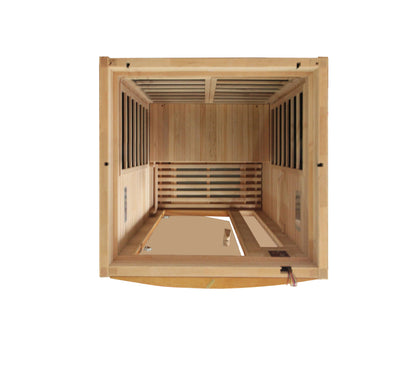 Dynamic Barcelona 1-2-Person Low EMF FAR Infrared Sauna