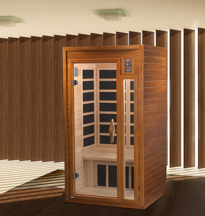 Dynamic Barcelona Elite 1–2 Person Ultra Low EMF FAR Infrared Sauna