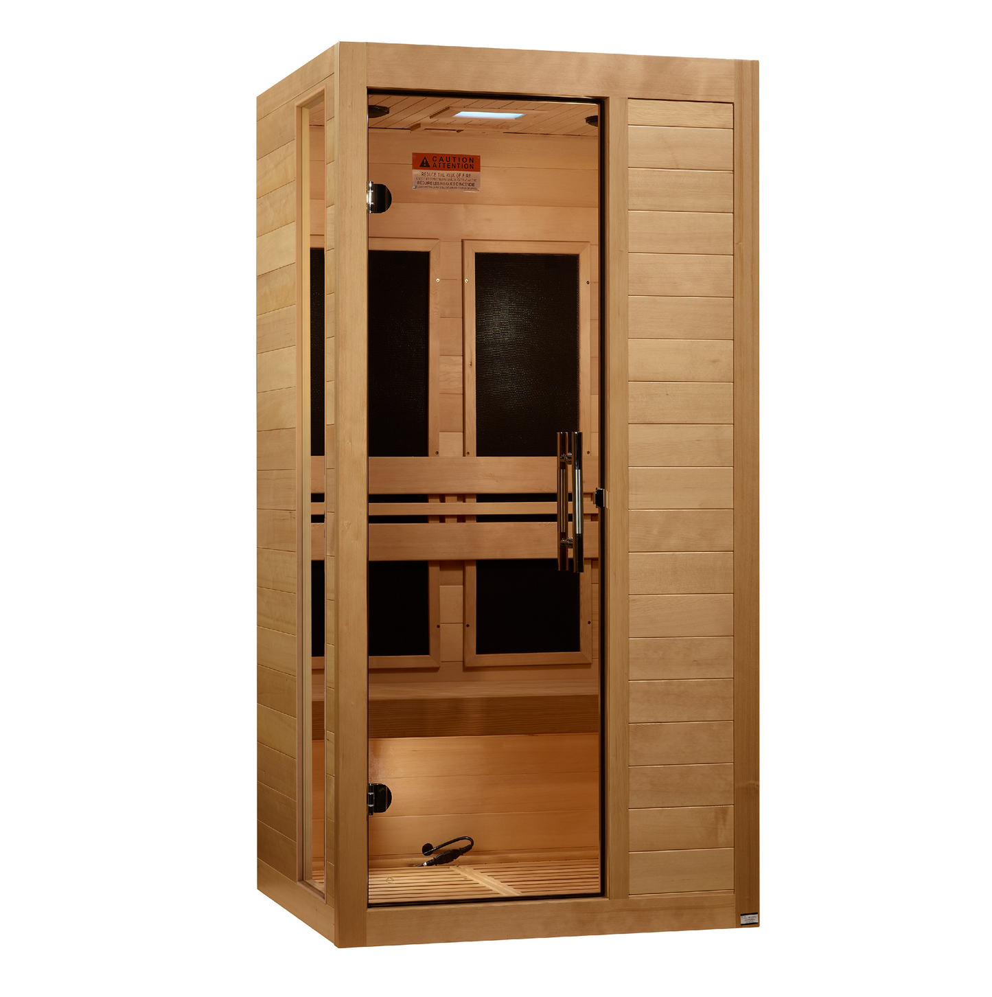 Dynamic Veneto 1-2-Person Low EMF FAR Infrared Sauna