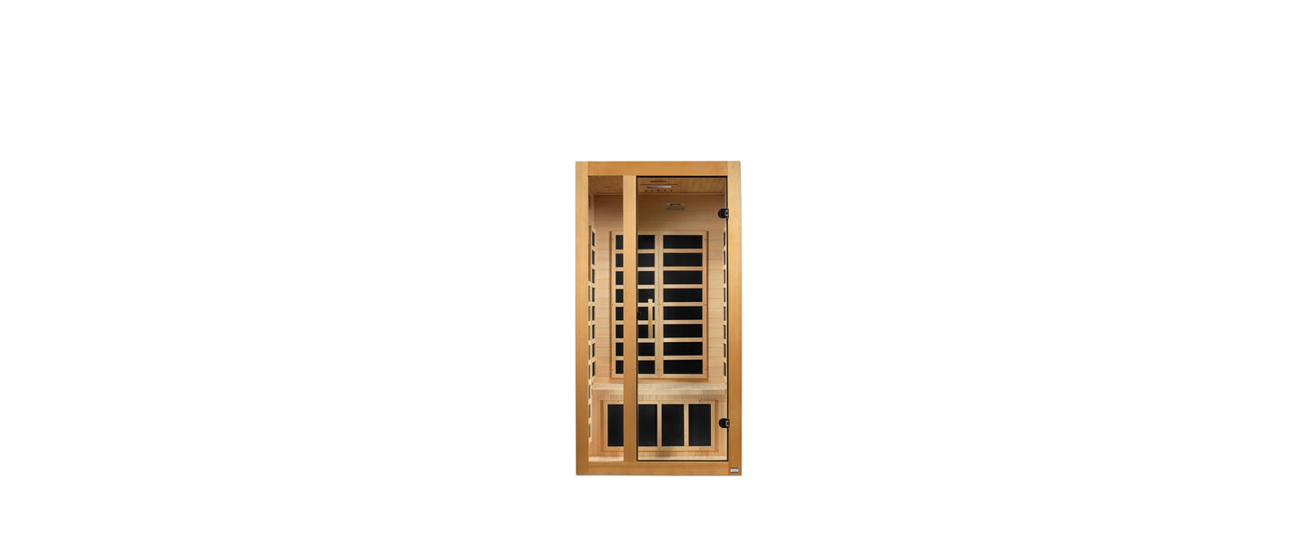 Dynamic Gracia 1-2-Person Low EMF FAR Infrared Sauna