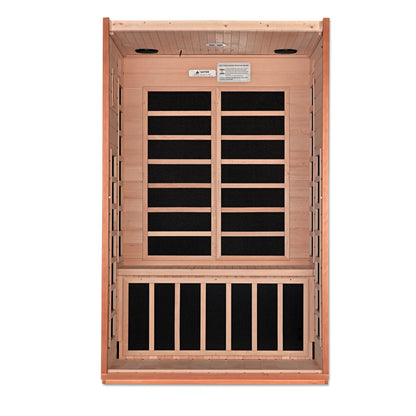 Dynamic Cordoba 2-Person Low EMF FAR Infrared Sauna