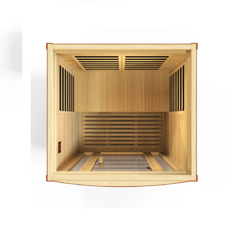 Dynamic San Marino Elite 2-Person Ultra Low EMF FAR Infrared Sauna