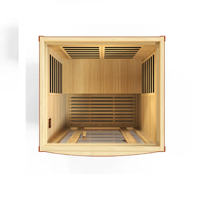 Dynamic San Marino Elite 2-Person Ultra Low EMF FAR Infrared Sauna