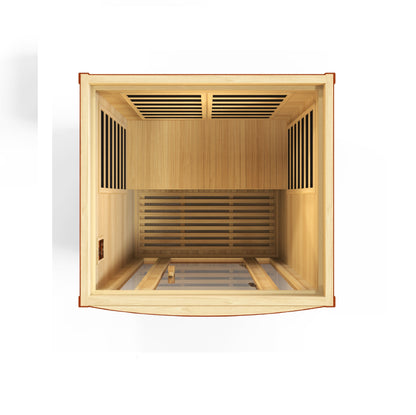 Dynamic San Marino 2-Person Low EMF FAR Infrared Sauna