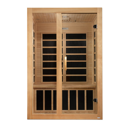 Dynamic Santiago 2-Person Low EMF FAR Infrared Sauna